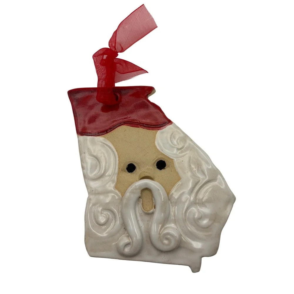Georgia State Santa Ornament 5